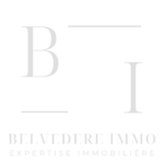 logo belvedere immo blanc